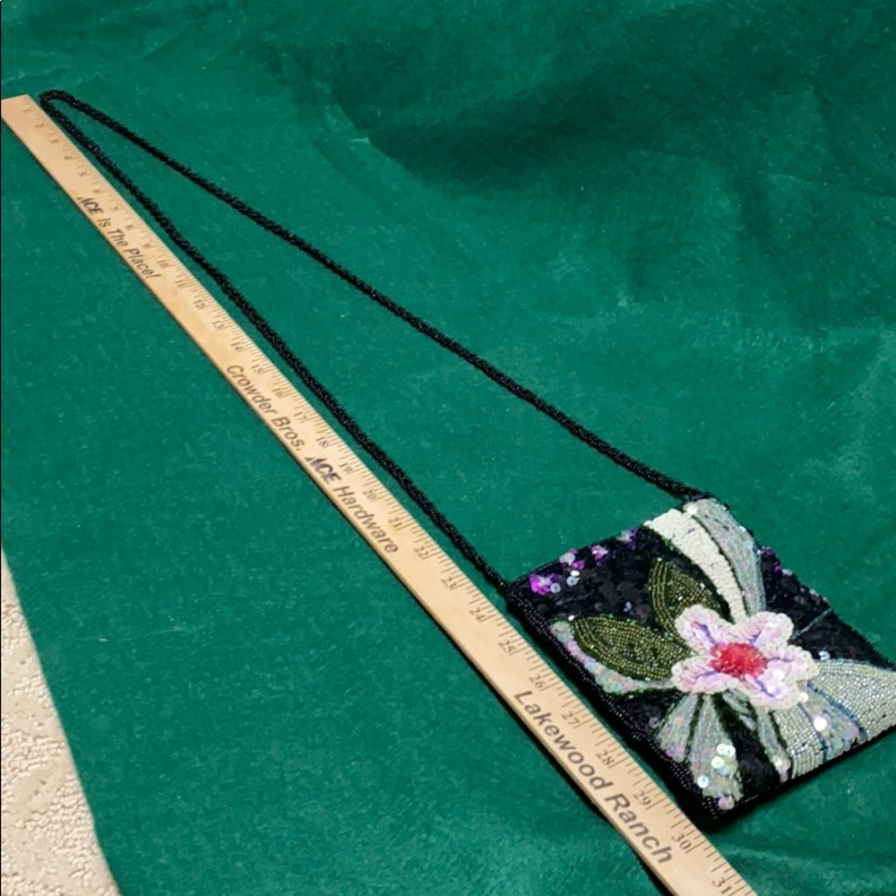 Sequin Shoulder or Crossbody Bag - Picture 3 of 4